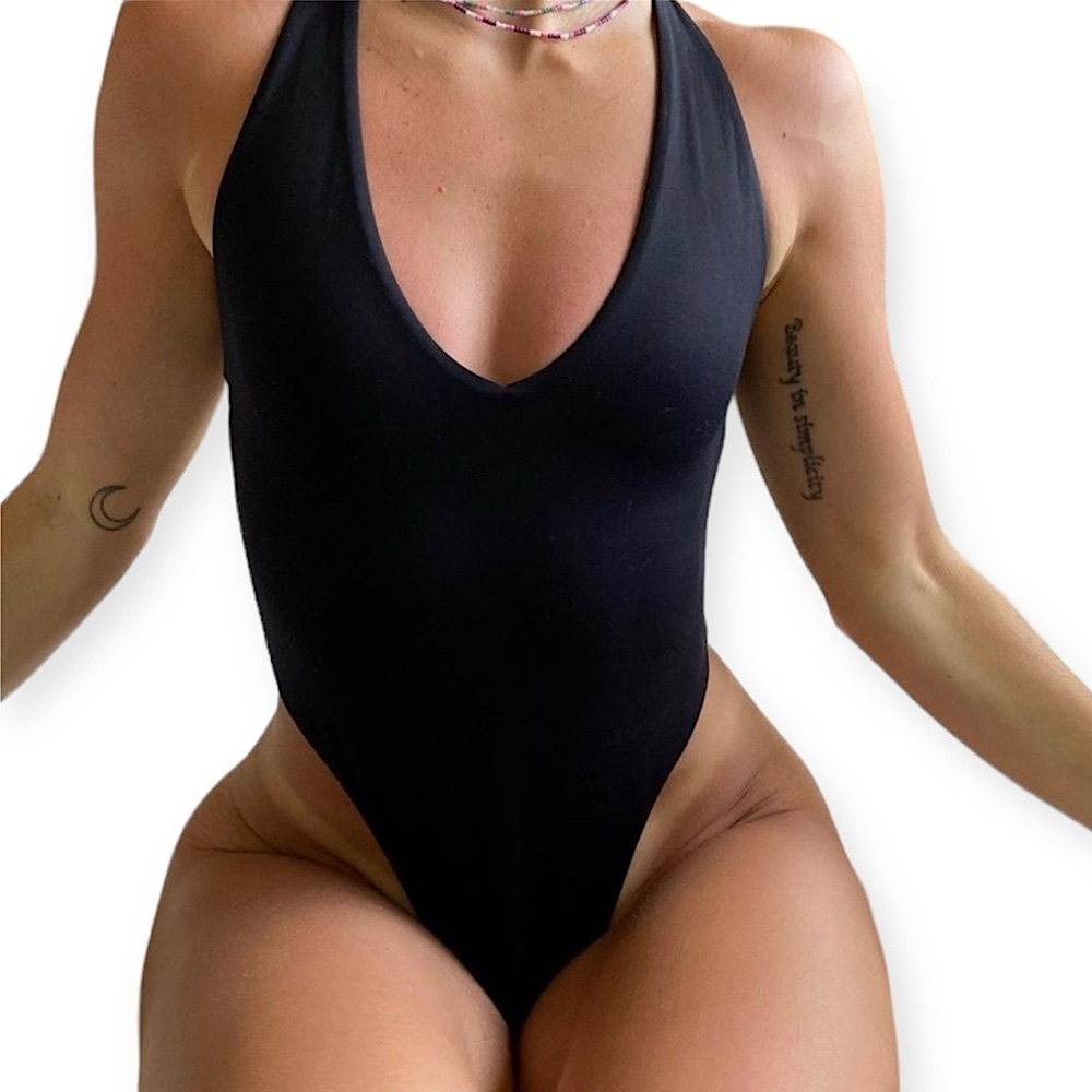 Knight Swim Diana Cheeky One Piece Bathing Suit NWOT